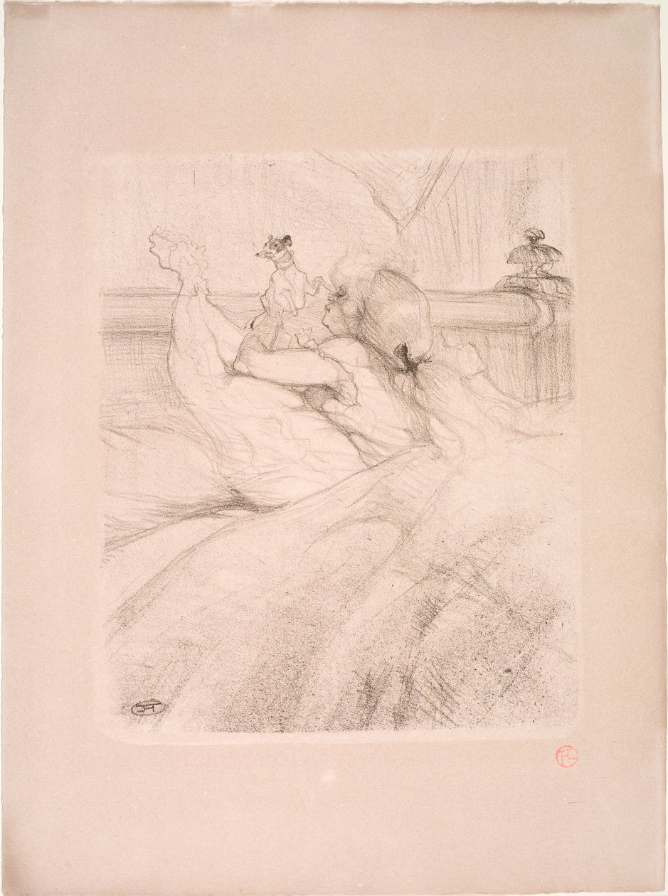 I seng av Henri de Toulouse Lautrec