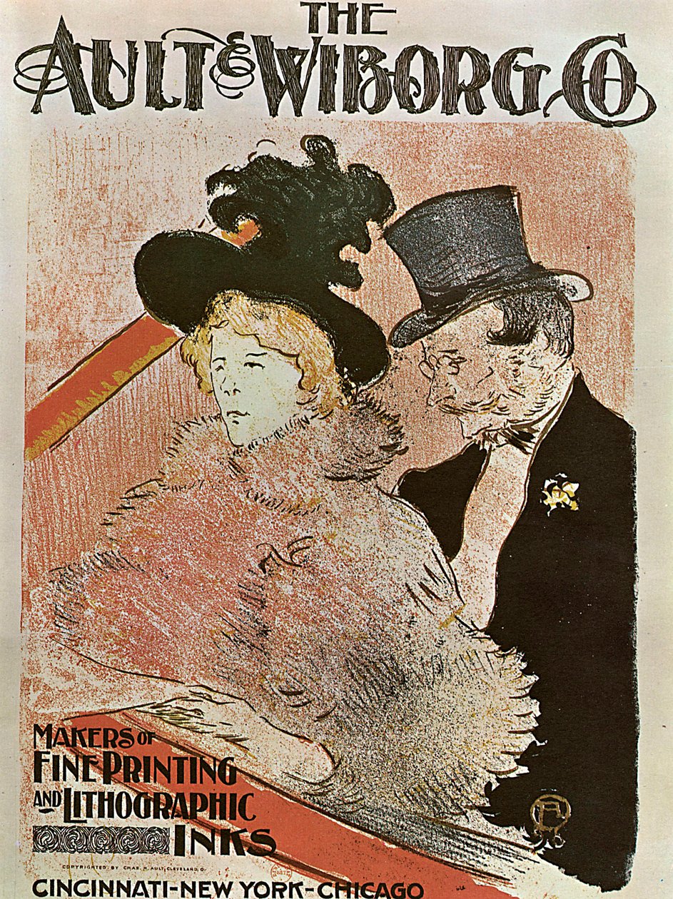 På konserten, 1896. av Henri de Toulouse Lautrec