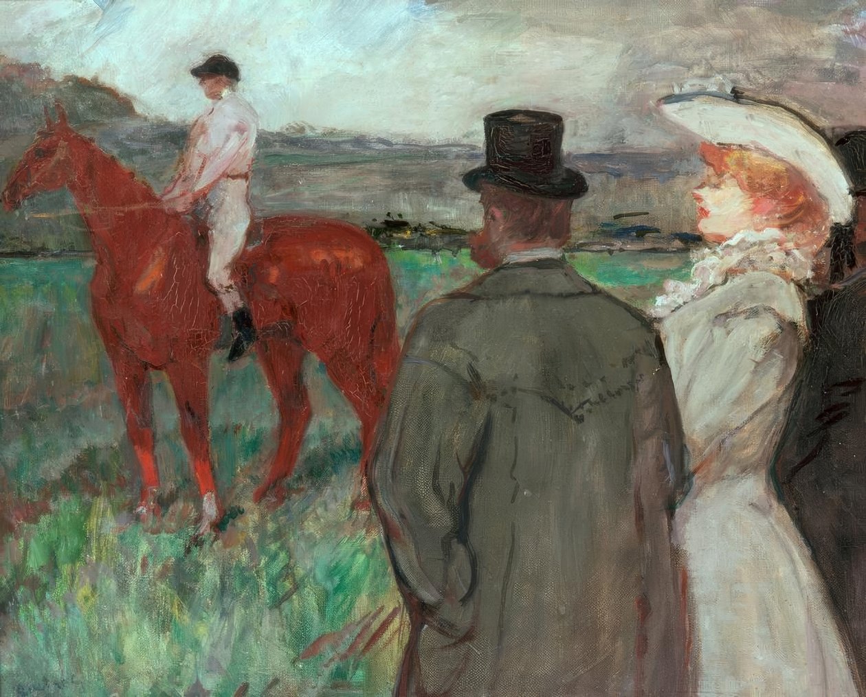 På løpene av Henri de Toulouse Lautrec