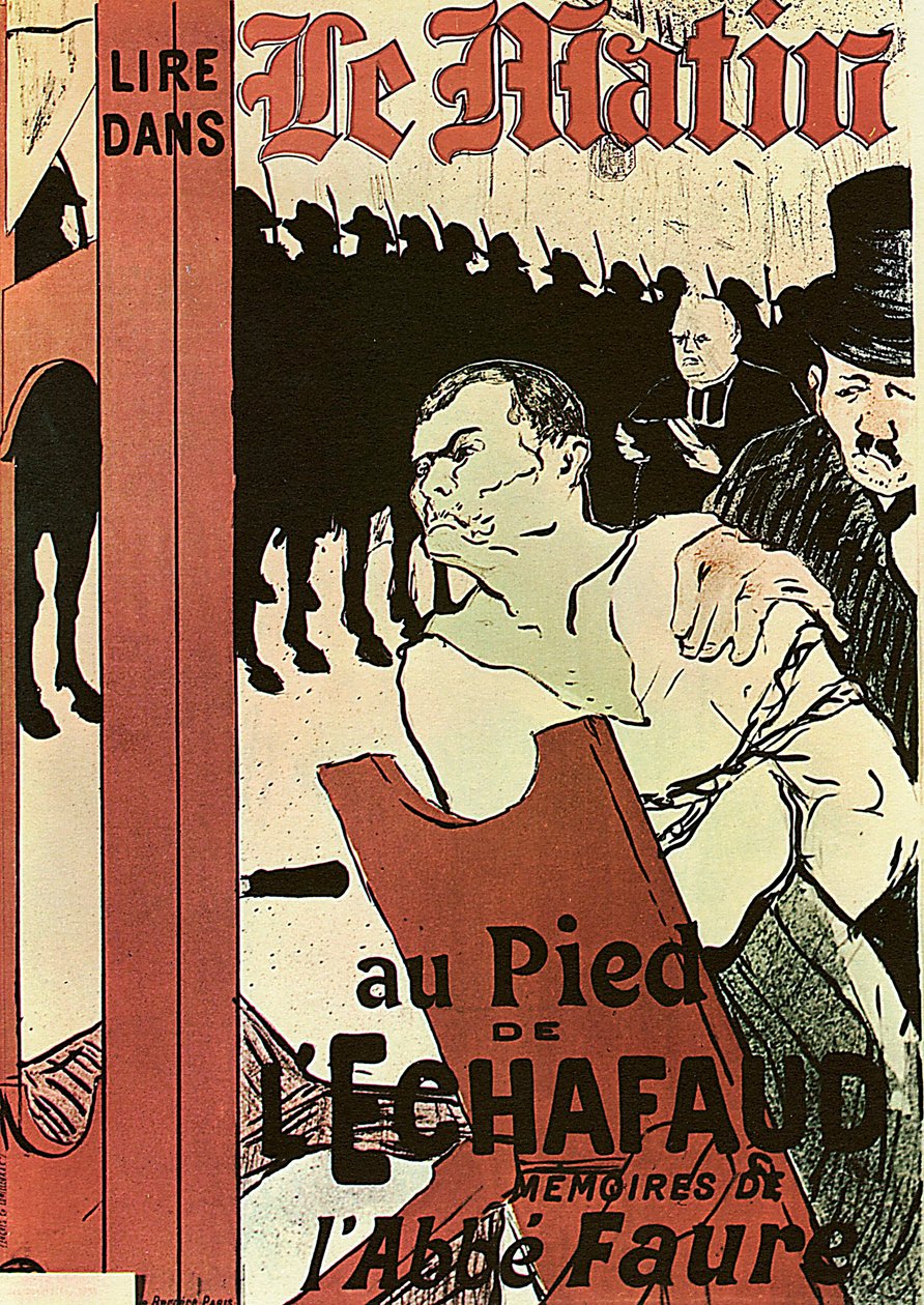 Ved foten av stillaset, 1893. av Henri de Toulouse Lautrec