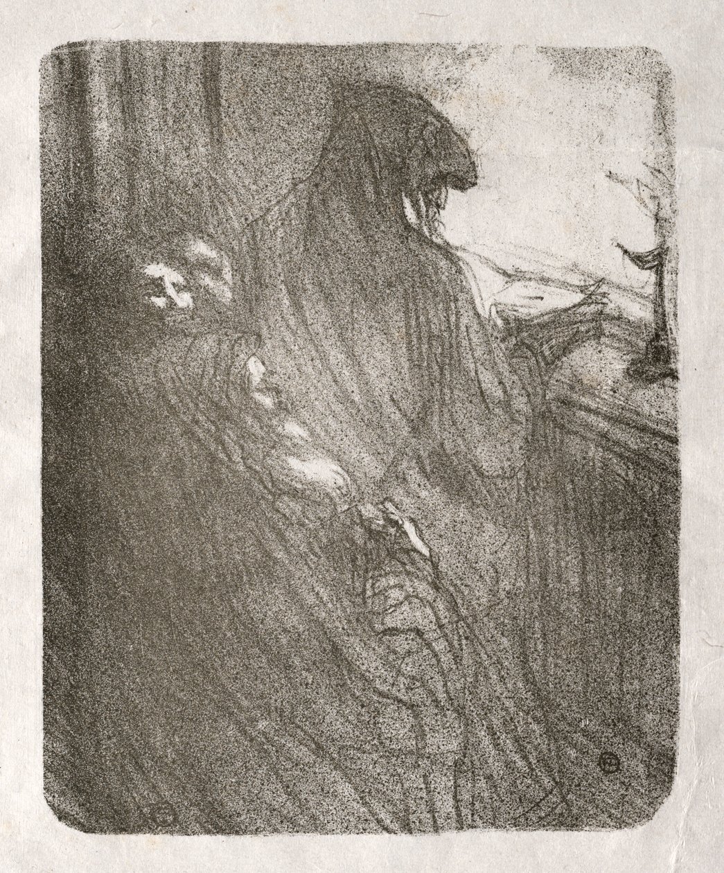 Ved foten av Sinai: Bønnen til de polske jødene, 1898. av Henri de Toulouse Lautrec