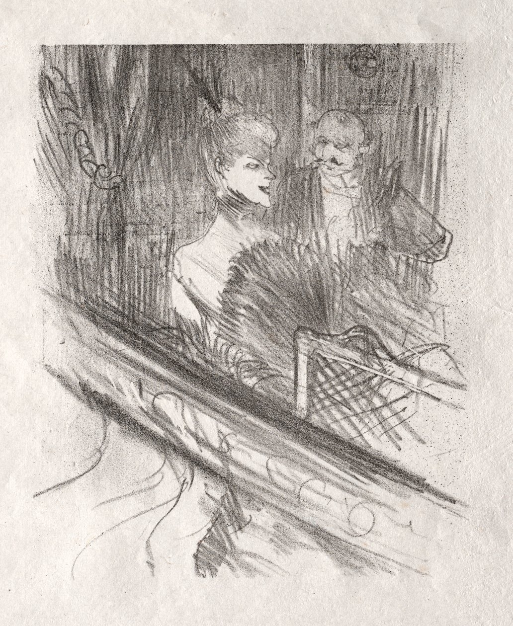 Ved foten av Sinai: Baron Moïse av Henri de Toulouse Lautrec