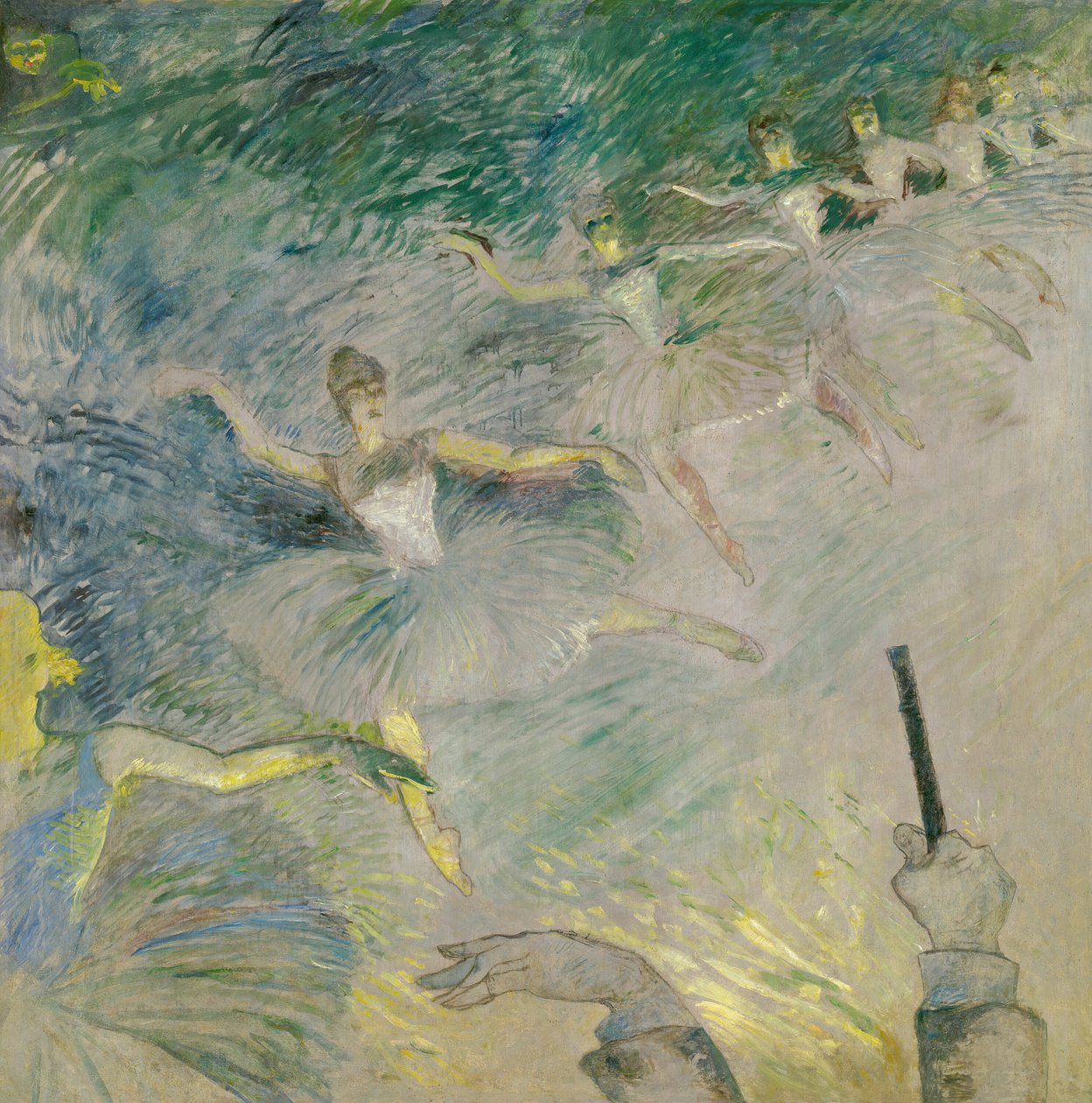Ballettdansere, 188586. av Henri de Toulouse Lautrec