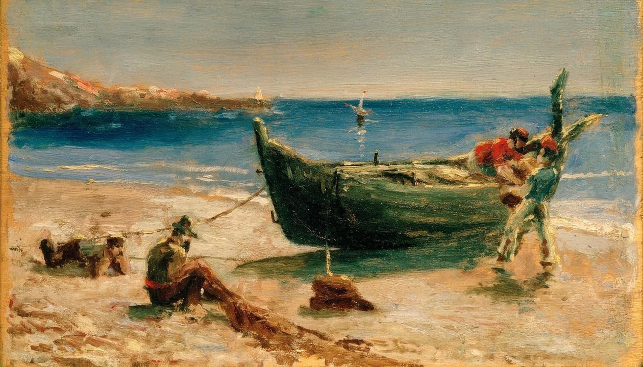 Fiskebåt av Henri de Toulouse Lautrec