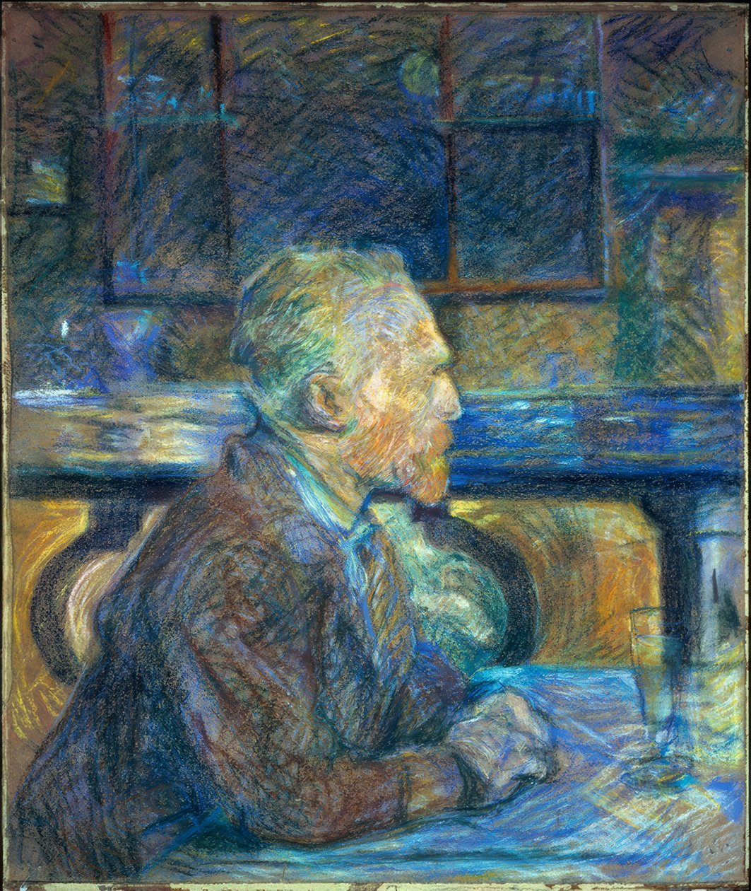 Bildet av Vincent van Gogh av Henri de Toulouse Lautrec