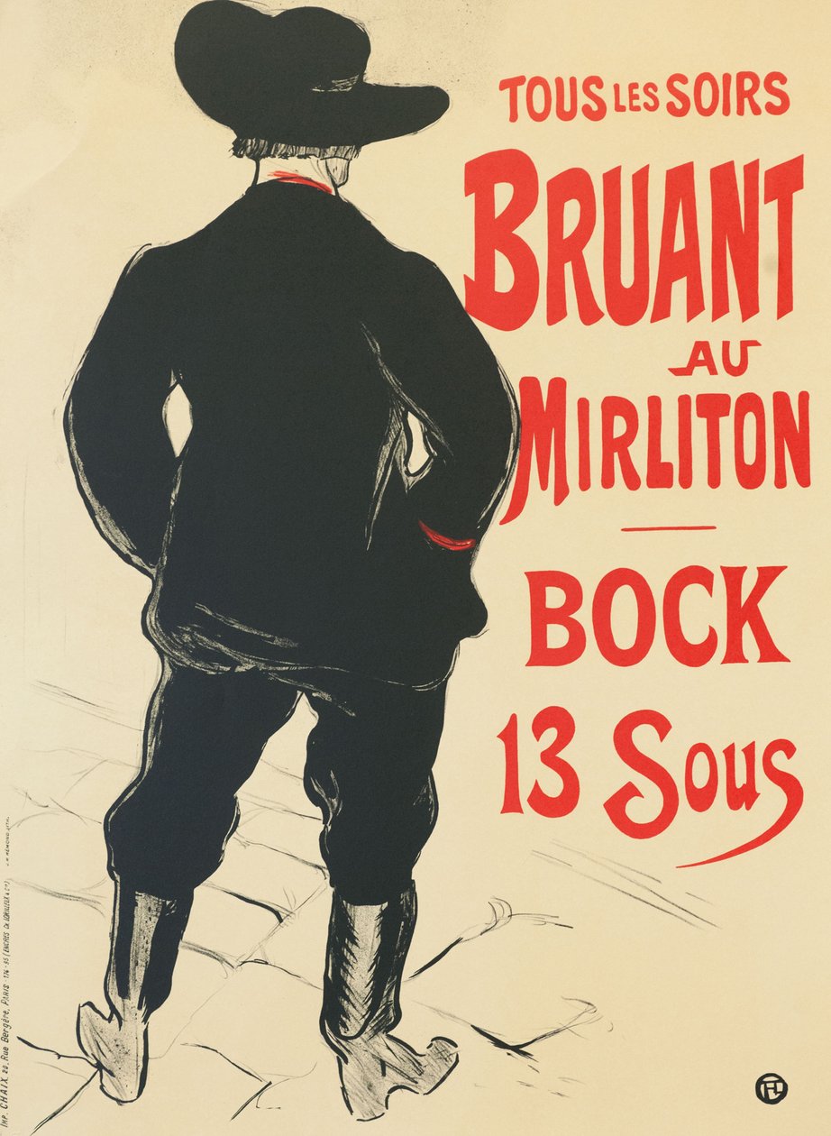 Sparrow ved Mirliton, 1893. av Henri de Toulouse Lautrec