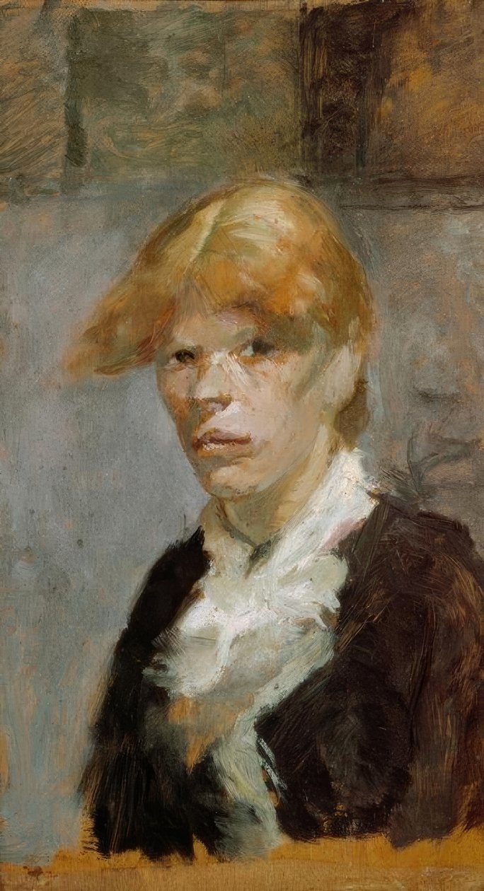 Carmen den rødhårede av Henri de Toulouse Lautrec
