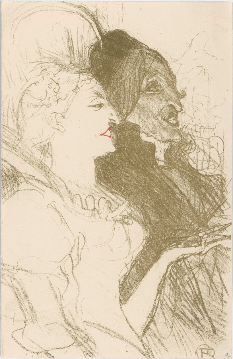 Karneval, 1894., 1894. av Henri de Toulouse Lautrec