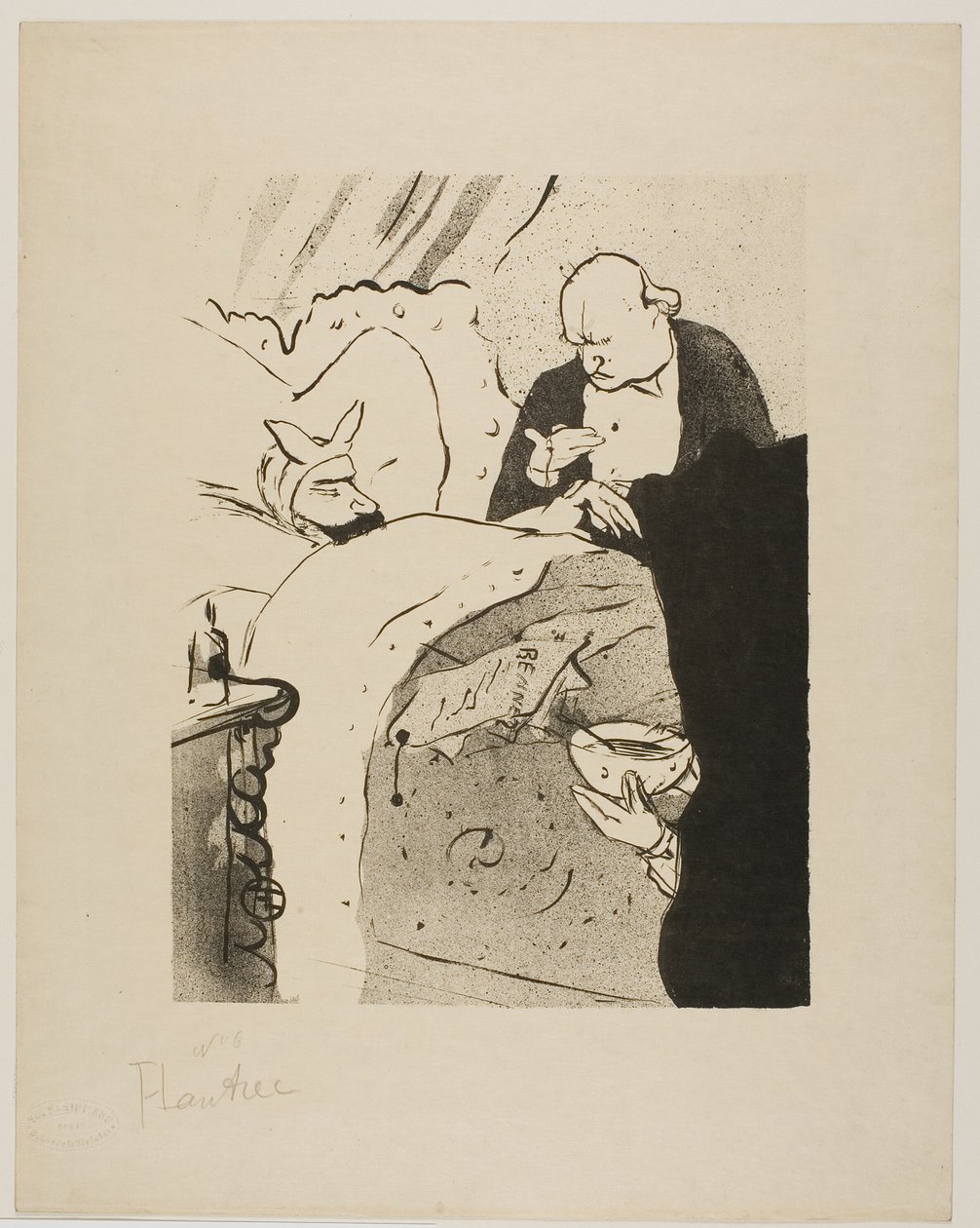 Carnot er syk! av Henri de Toulouse Lautrec