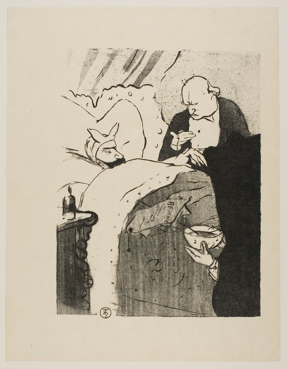 Carnot er syk! av Henri de Toulouse Lautrec