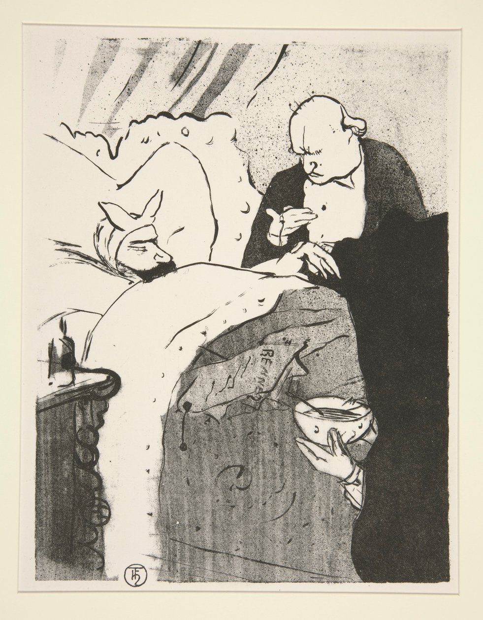 Carnot malade! (Carnot er syk!) av Henri de Toulouse Lautrec