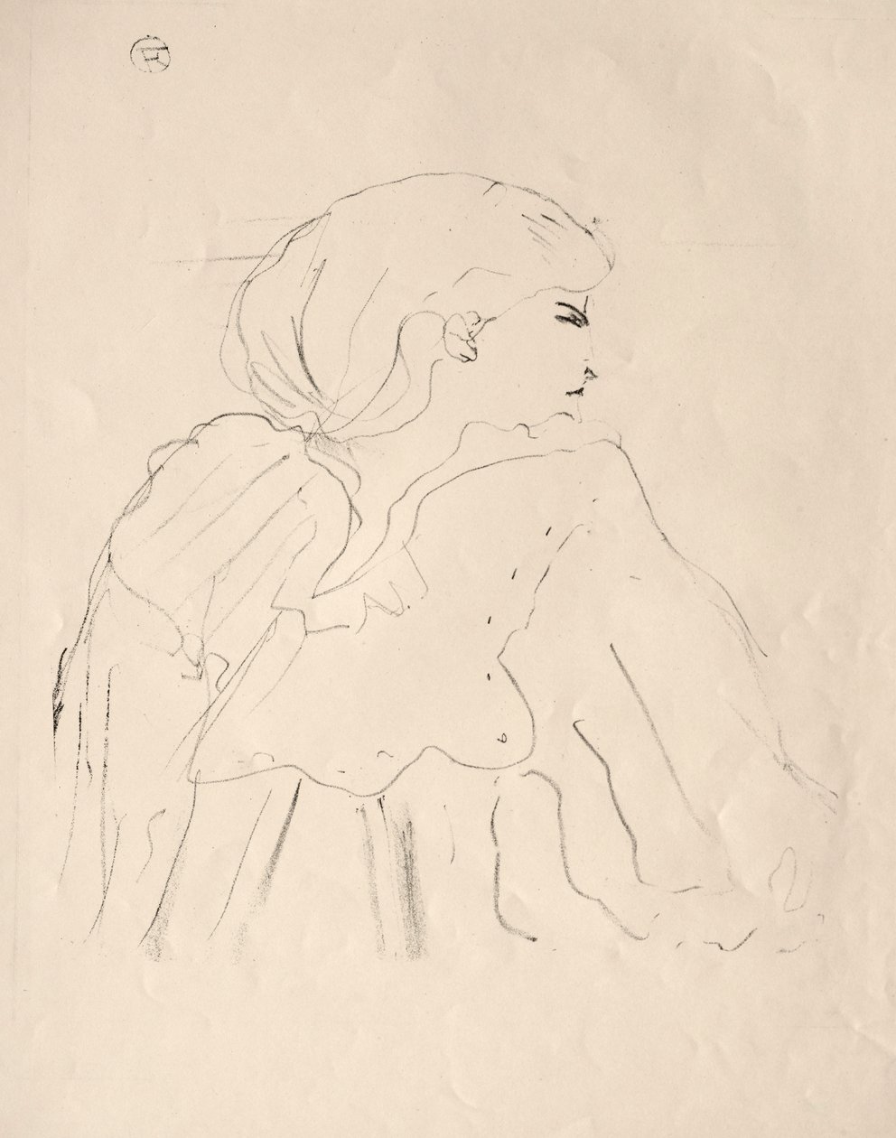 Cassive. av Henri de Toulouse Lautrec