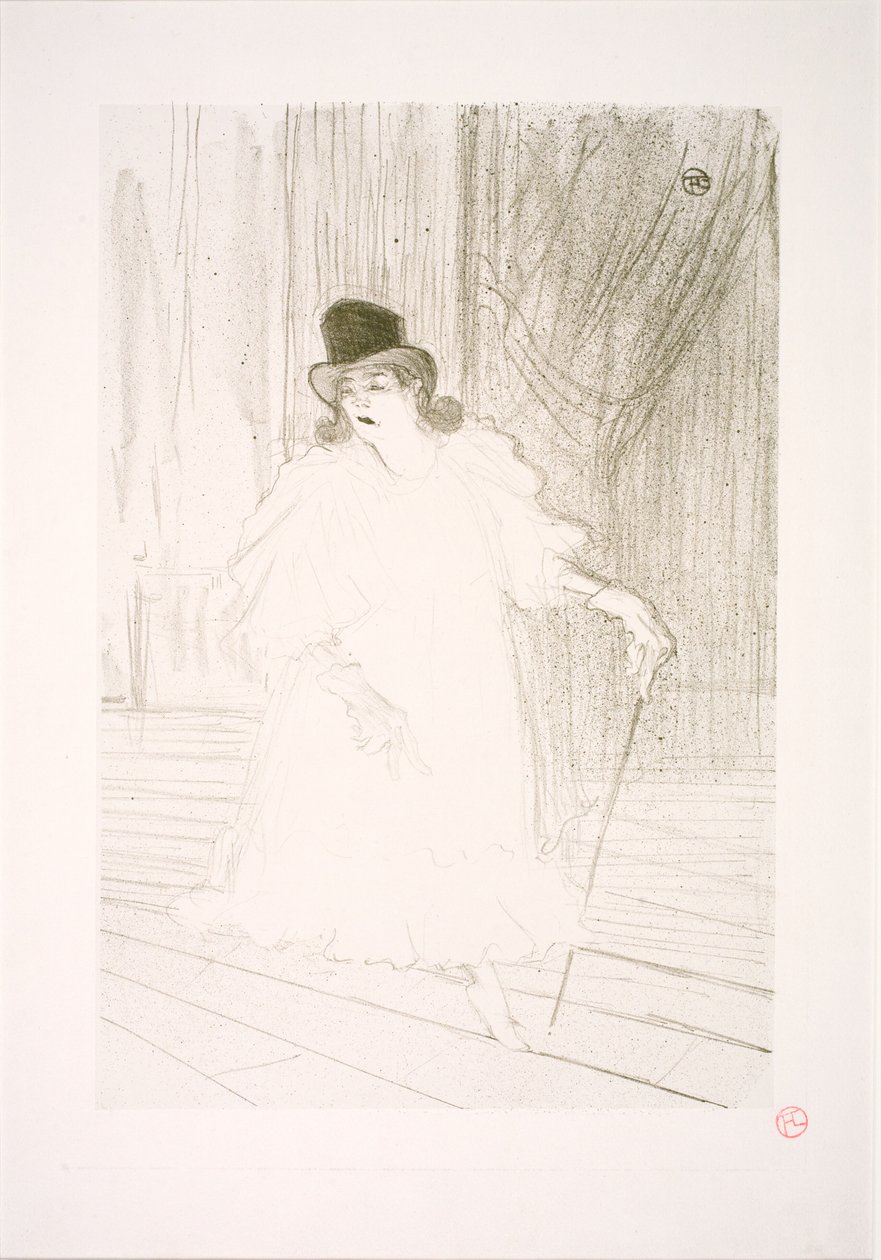Cecy Loftus av Henri de Toulouse Lautrec
