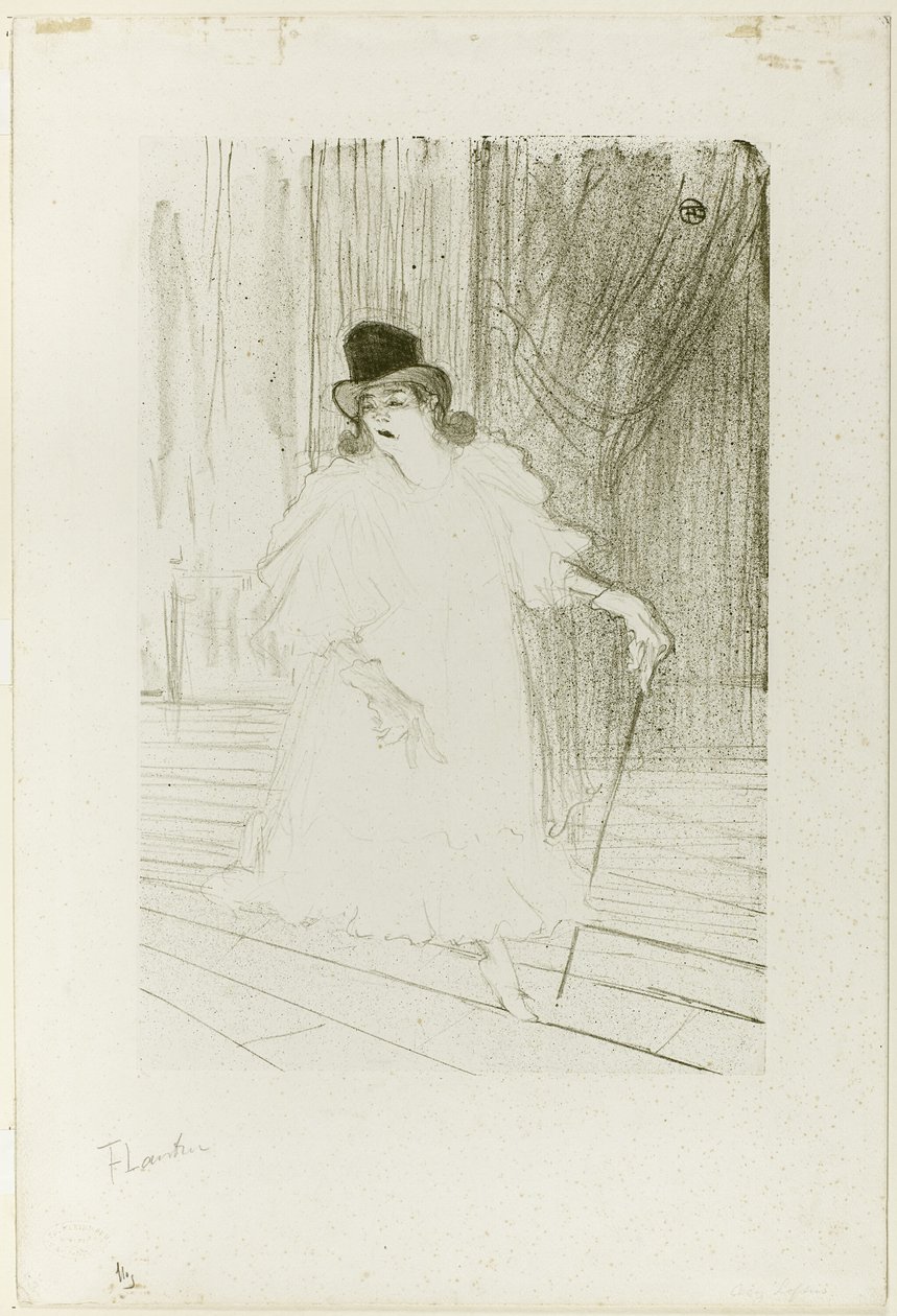 Cecy Loftus av Henri de Toulouse Lautrec