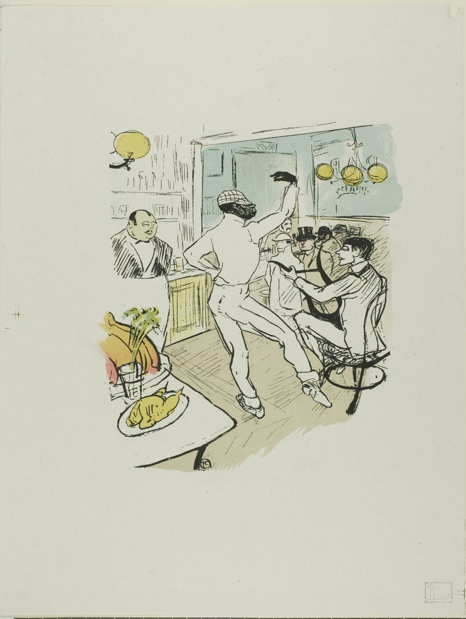 Sjokoladedans av Henri de Toulouse Lautrec