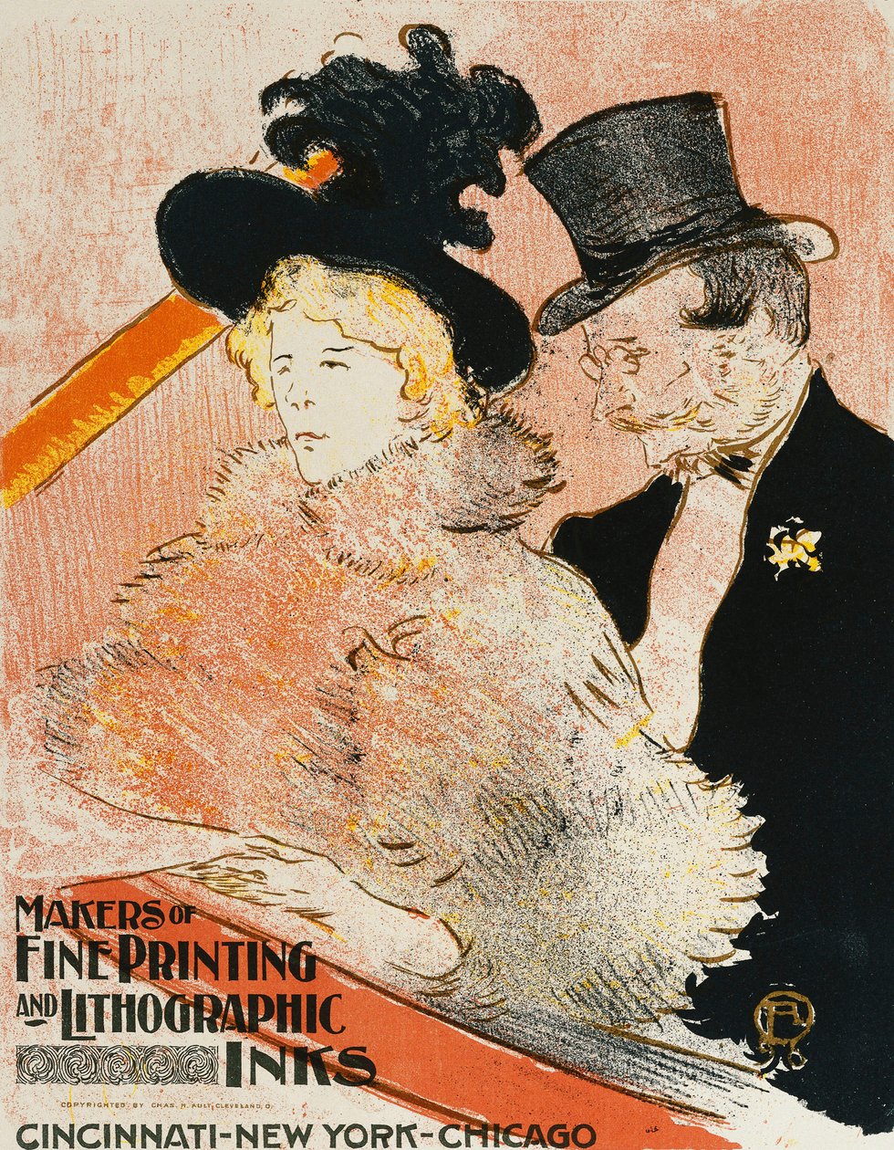 Konsert; På konserten, 1896 av Henri de Toulouse Lautrec