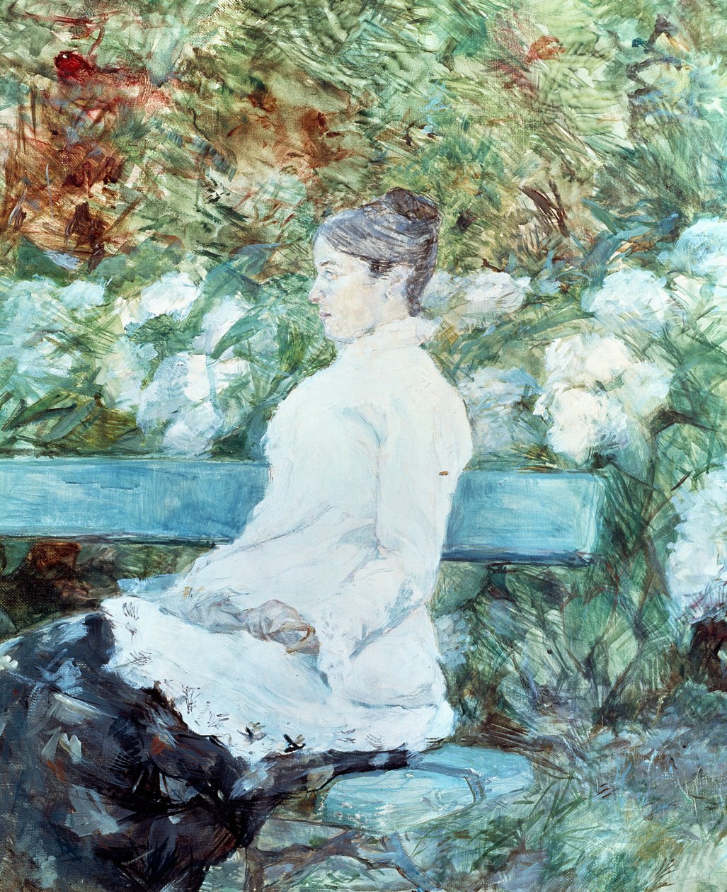 Grevinne Lautrec, mor til maleren, av Henri de Toulouse-Lautrec (1864-1901) av Henri de Toulouse Lautrec