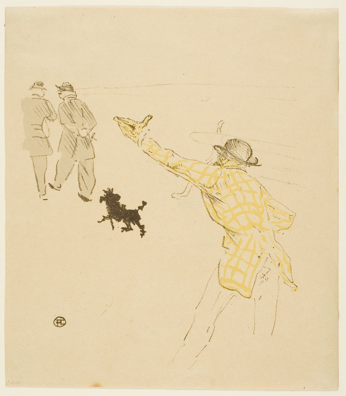 Omslag til The Burden of Liberty av Henri de Toulouse Lautrec