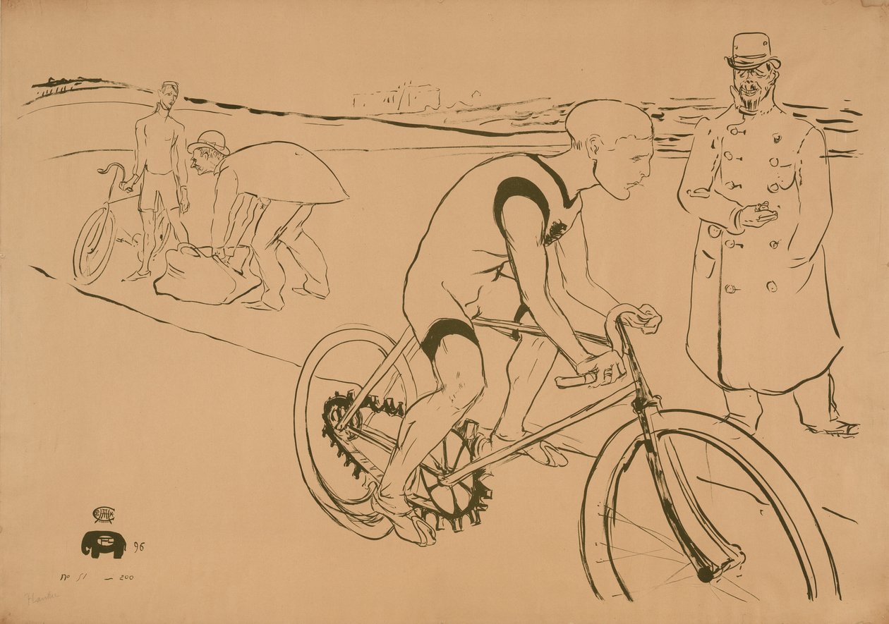 Sykle Michael av Henri de Toulouse Lautrec