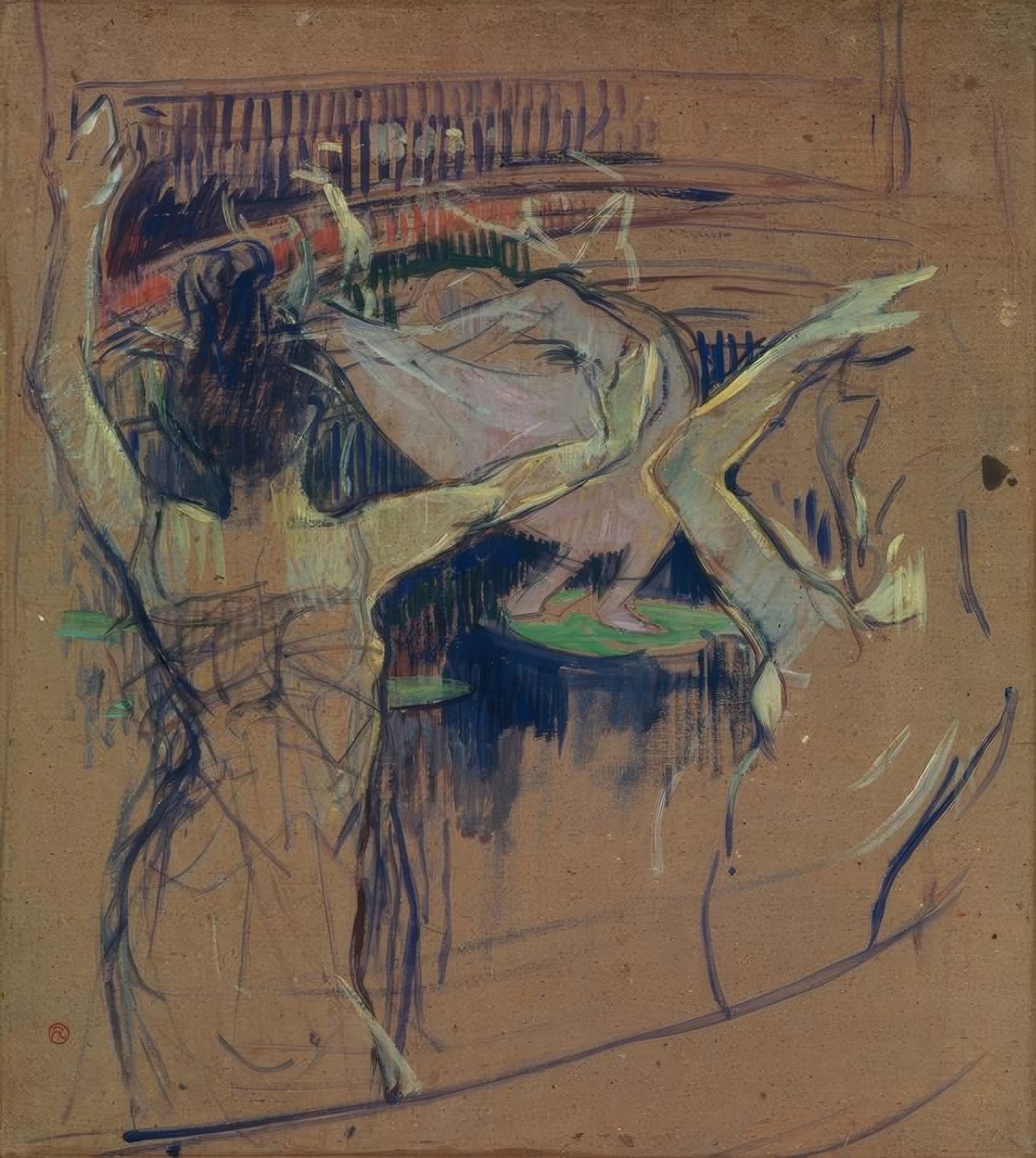 Das Ballett Papa Chrysanthemum av Henri de Toulouse Lautrec