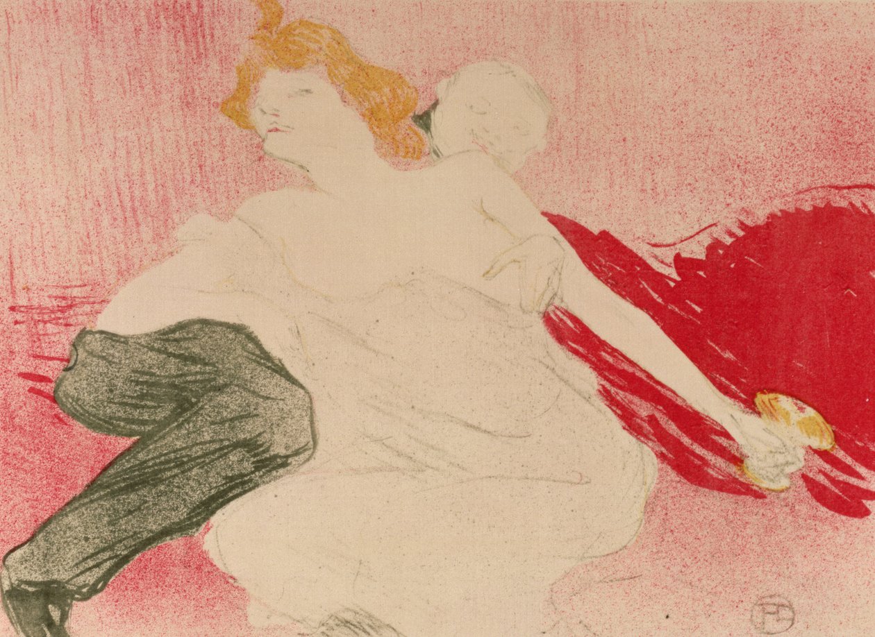 Debauche av Henri de Toulouse Lautrec
