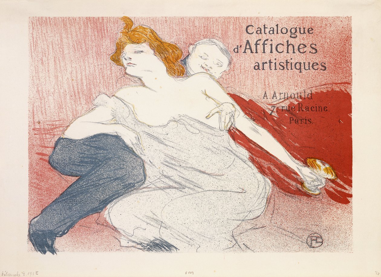 Debauche, andre plate, 1896 av Henri de Toulouse Lautrec