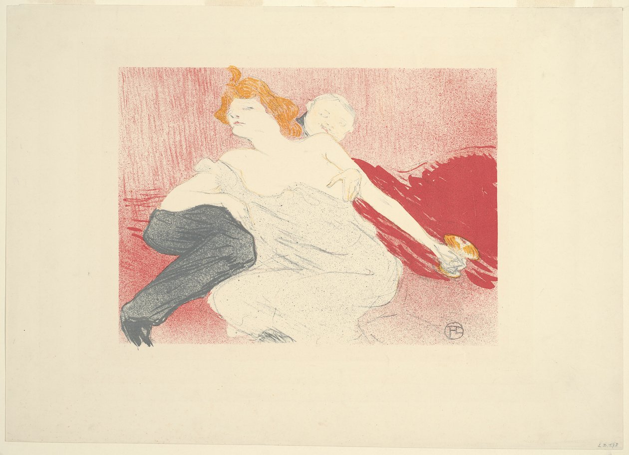 Utskeielser (andre tallerken) av Henri de Toulouse Lautrec