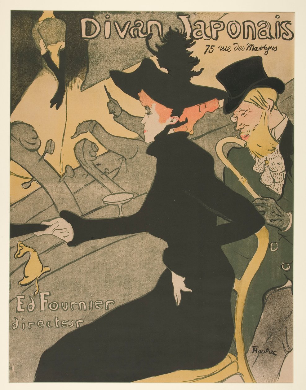 Japansk sofa av Henri de Toulouse Lautrec