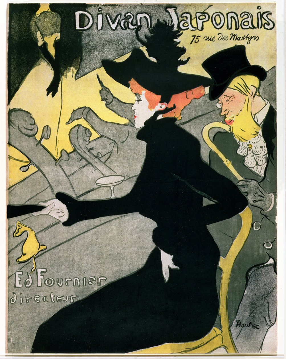 Japansk sofa, 1893 av Henri de Toulouse Lautrec