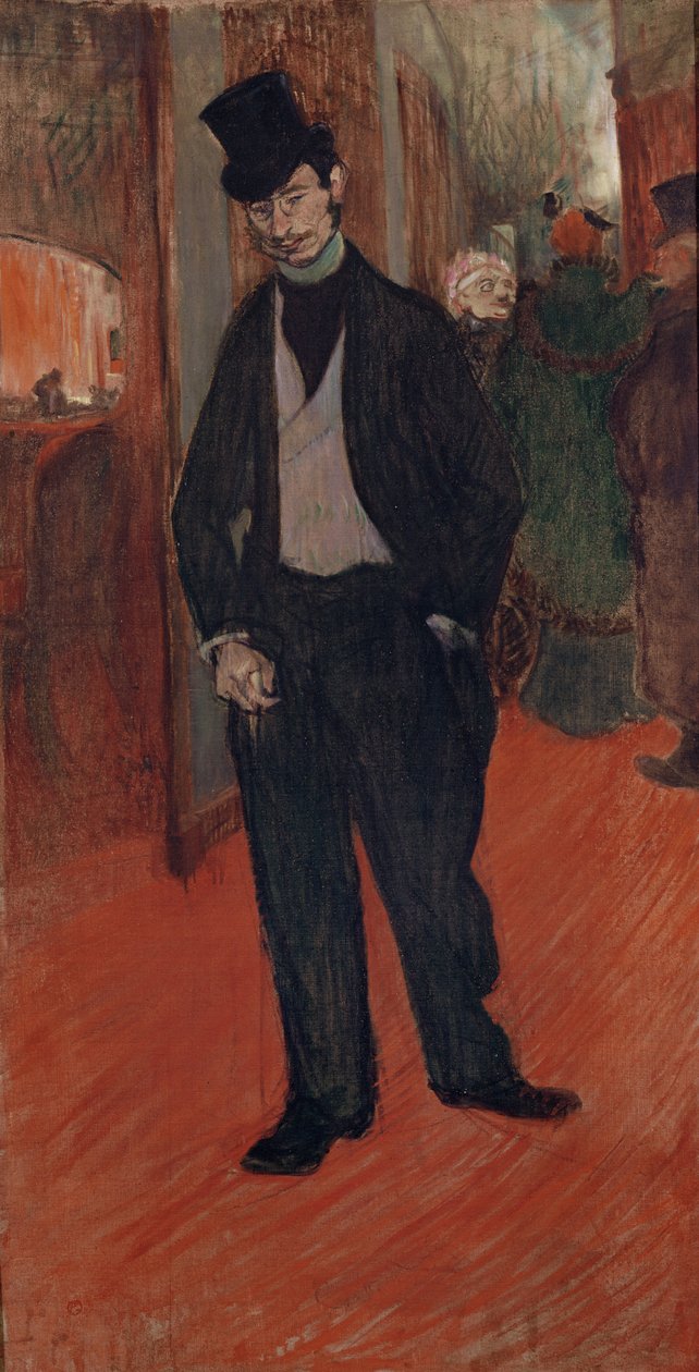 Doktor Gabriel Tapié de Céleyran i en teatersal, 1894 av Henri de Toulouse Lautrec