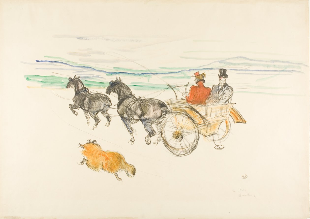 Dobbel sele av Henri de Toulouse Lautrec