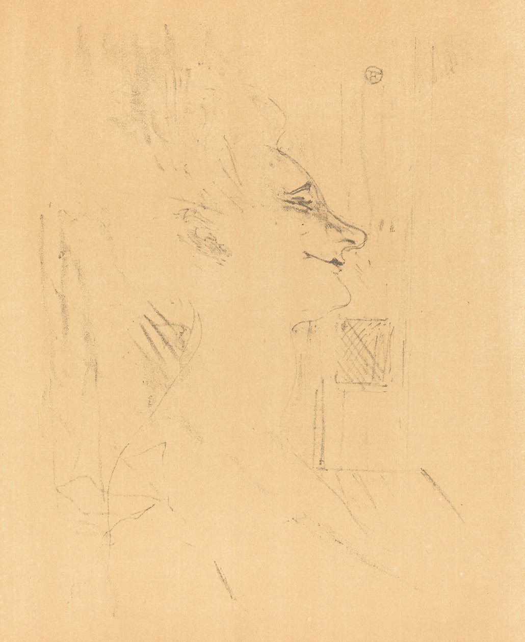 Drunkard (Soularde) av Henri de Toulouse Lautrec
