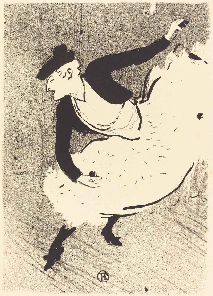 Edmee Lescot, 1893. av Henri de Toulouse Lautrec
