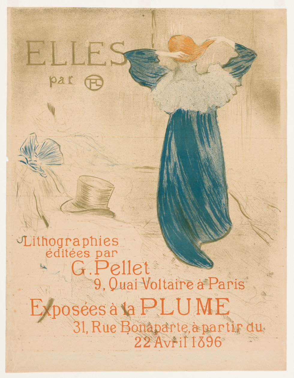 De: Frontispice av Henri de Toulouse Lautrec