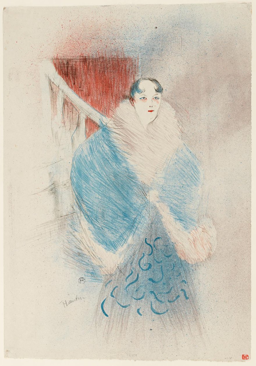 Elsa, kalt wieneren av Henri de Toulouse Lautrec