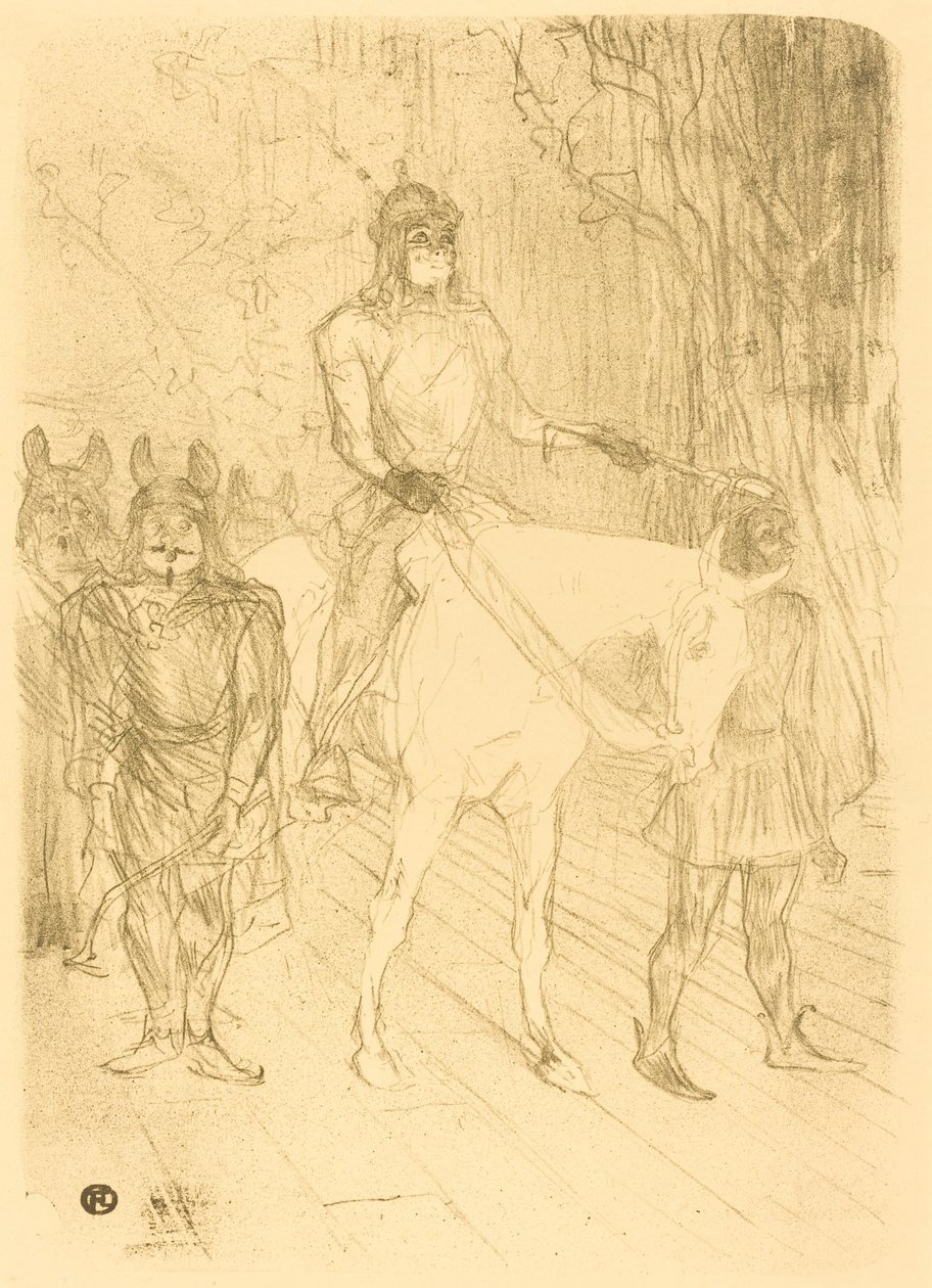 Inngangen til Brasseur i Chilperic Inngangen til Brasseur i Chilperic, 1895. av Henri de Toulouse Lautrec