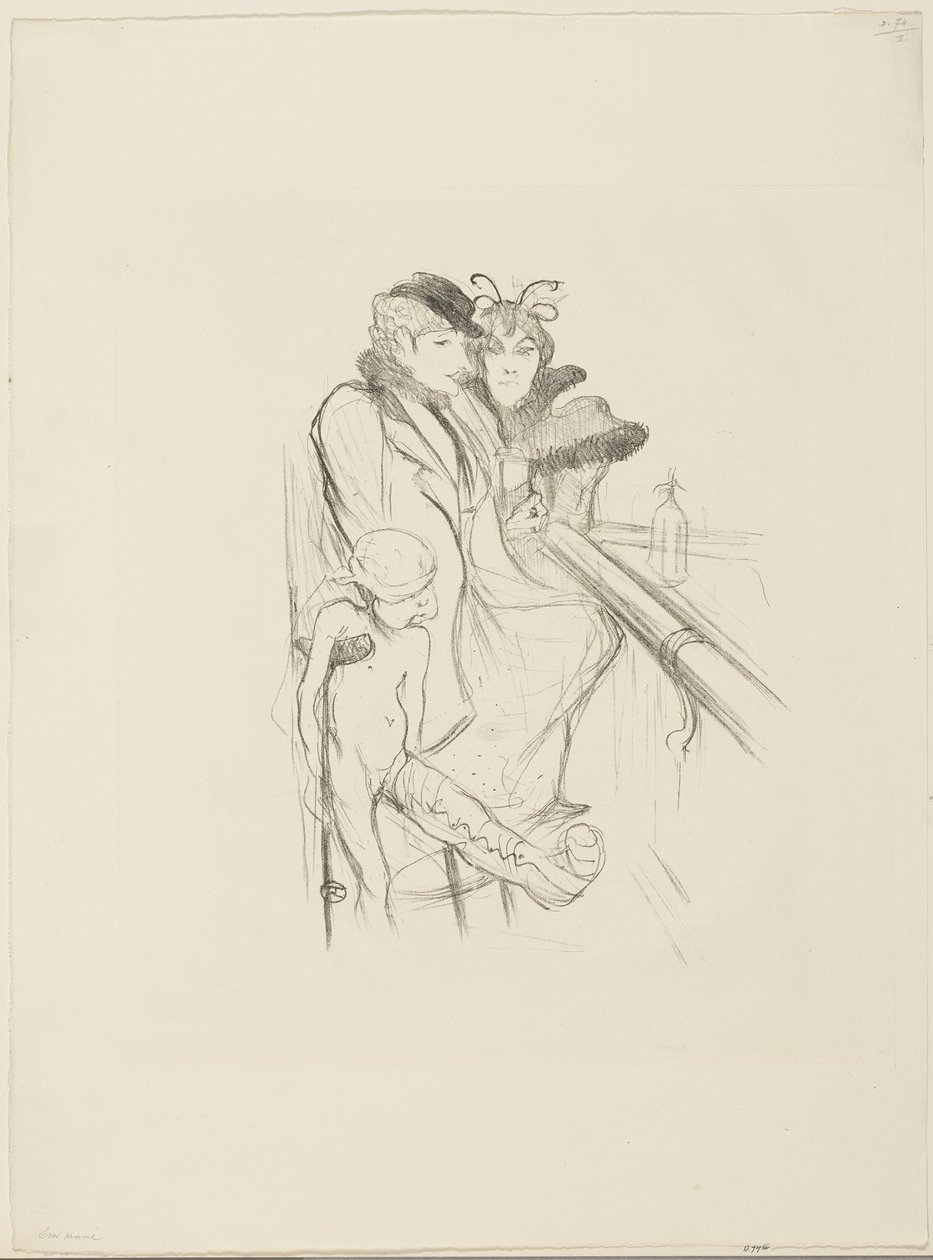eros vanne av Henri de Toulouse Lautrec
