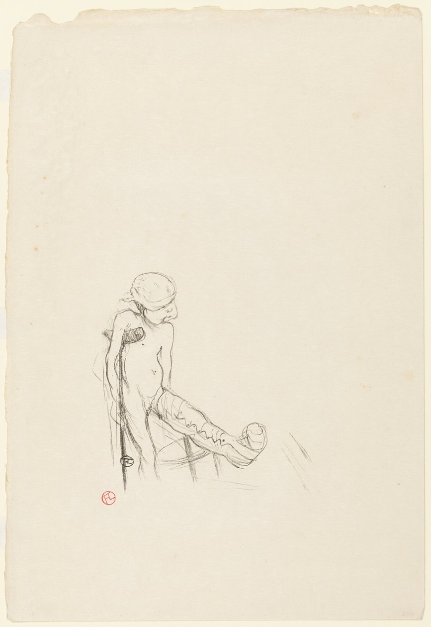 eros vanne av Henri de Toulouse Lautrec