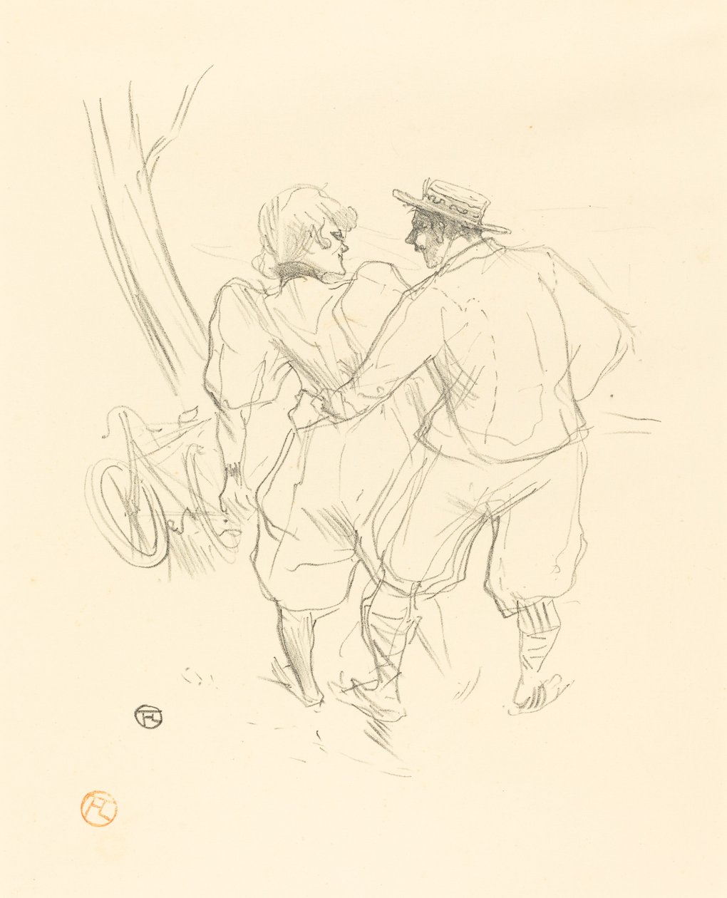 Floreal av Henri de Toulouse Lautrec