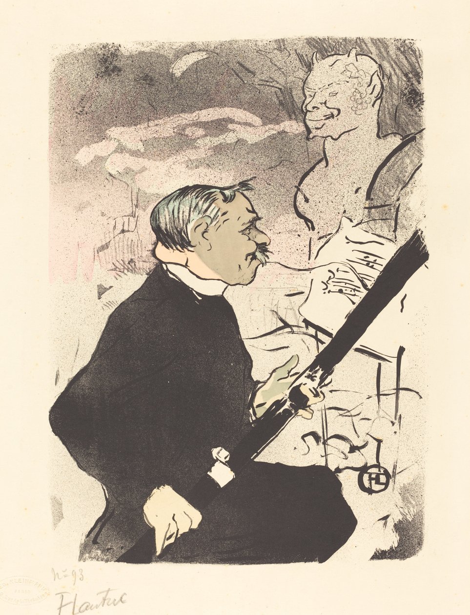 For deg Pour toi!..., 1893. av Henri de Toulouse Lautrec