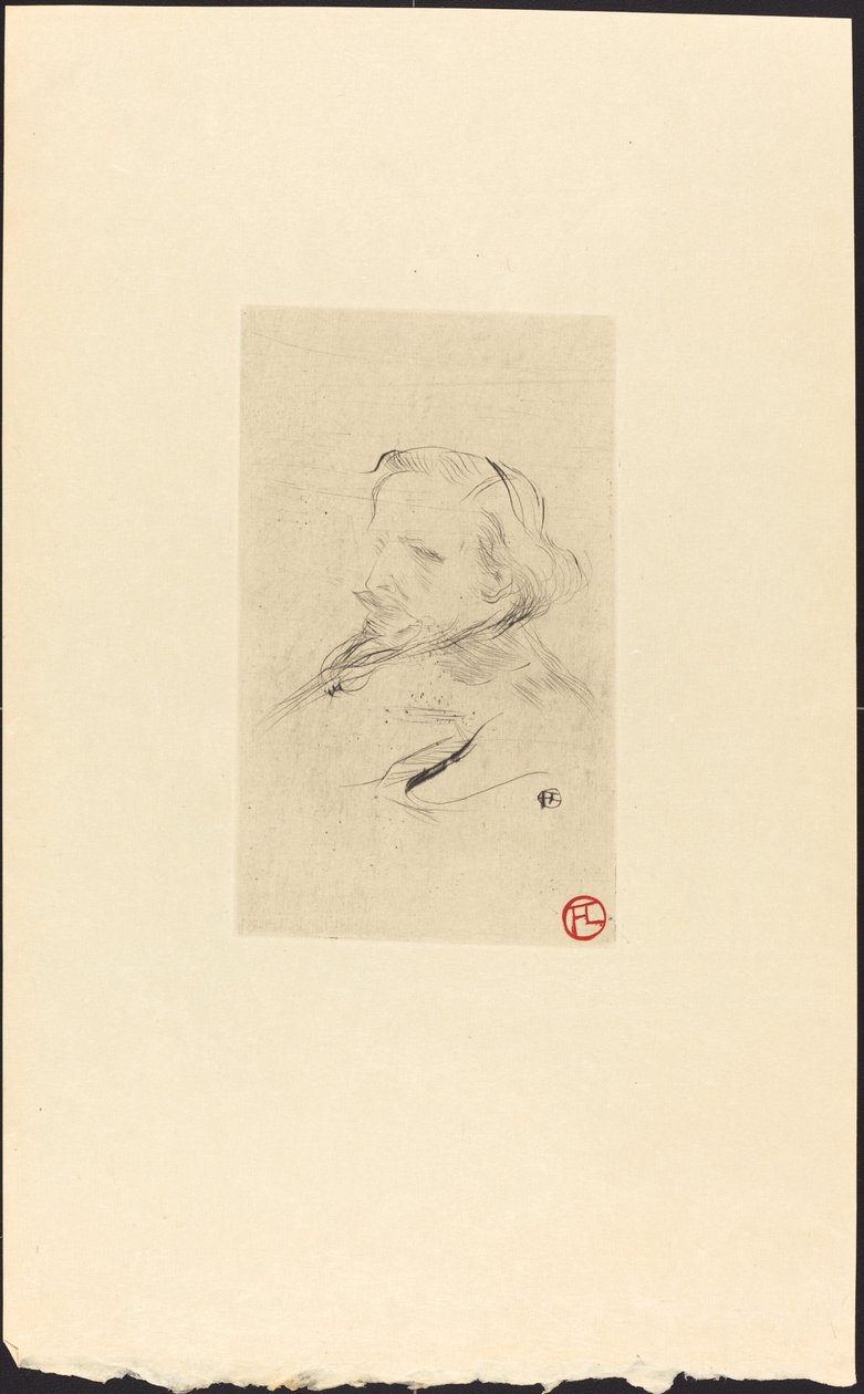 Francis Jordan av Henri de Toulouse Lautrec