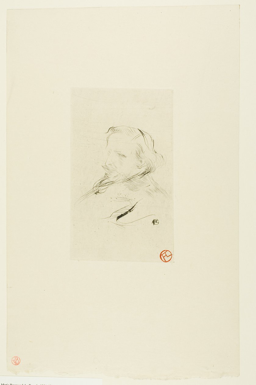 Francis Jordan av Henri de Toulouse Lautrec