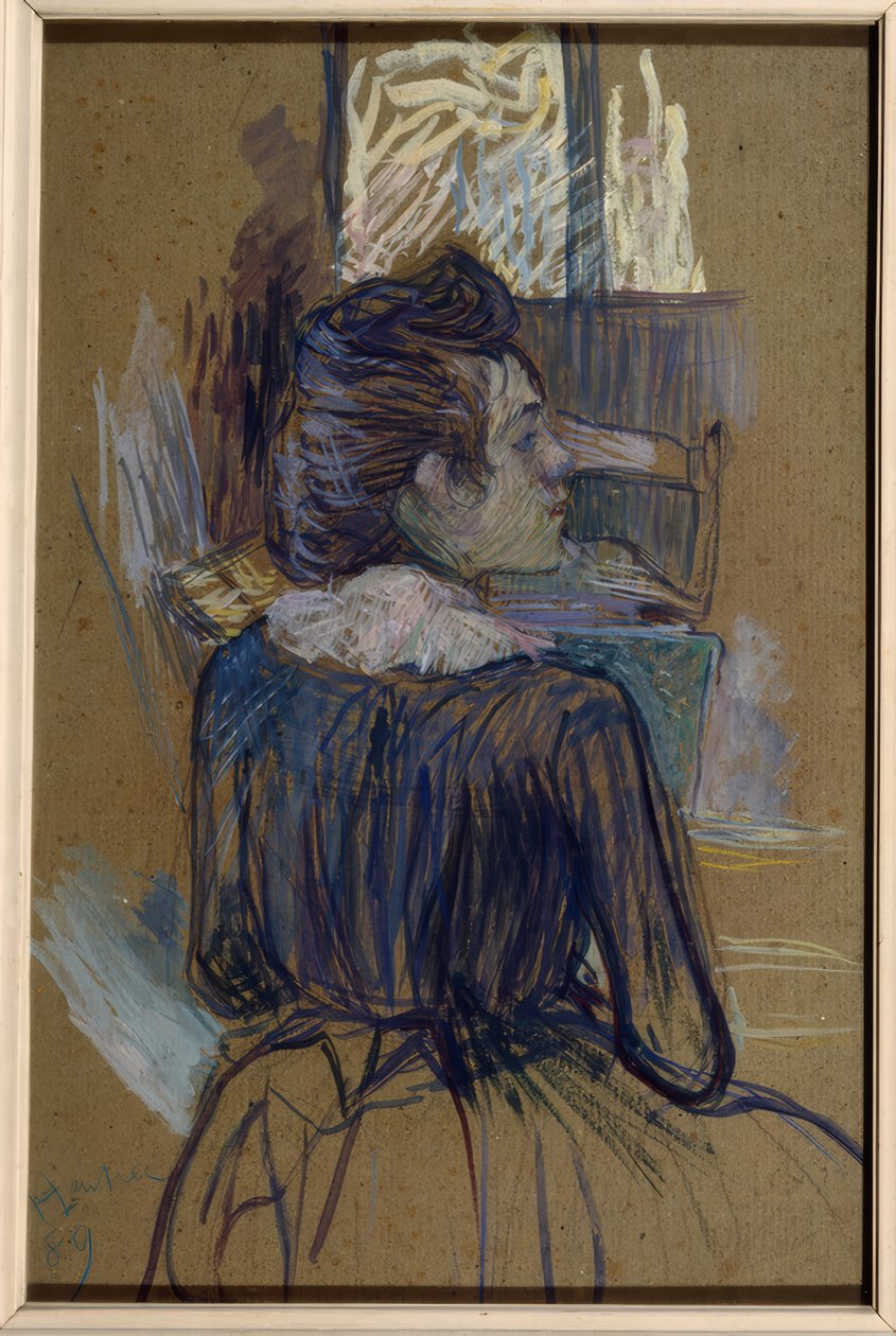 Kvinne ved vinduet av Henri de Toulouse Lautrec