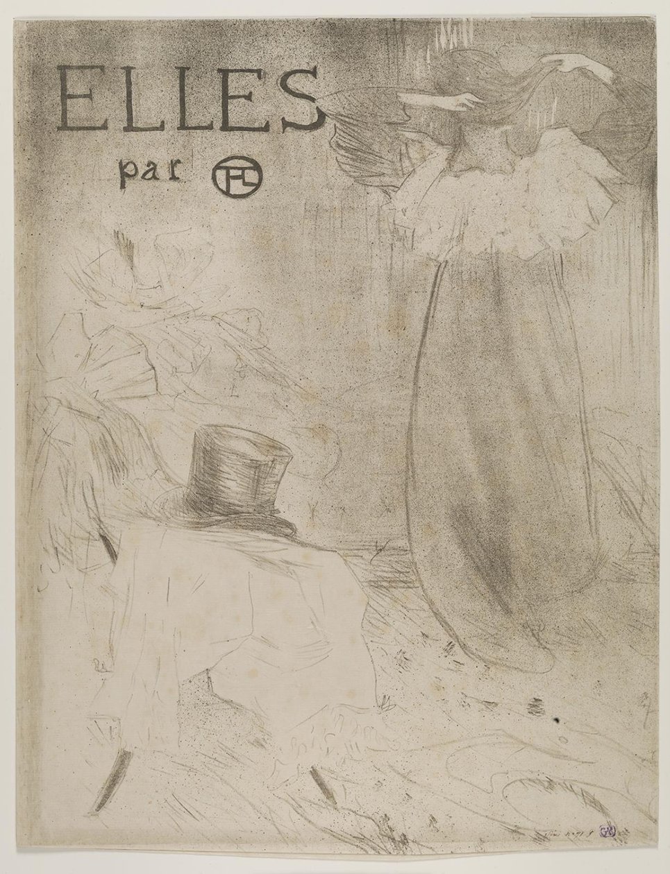 Frontispice for kvinner av Henri de Toulouse Lautrec