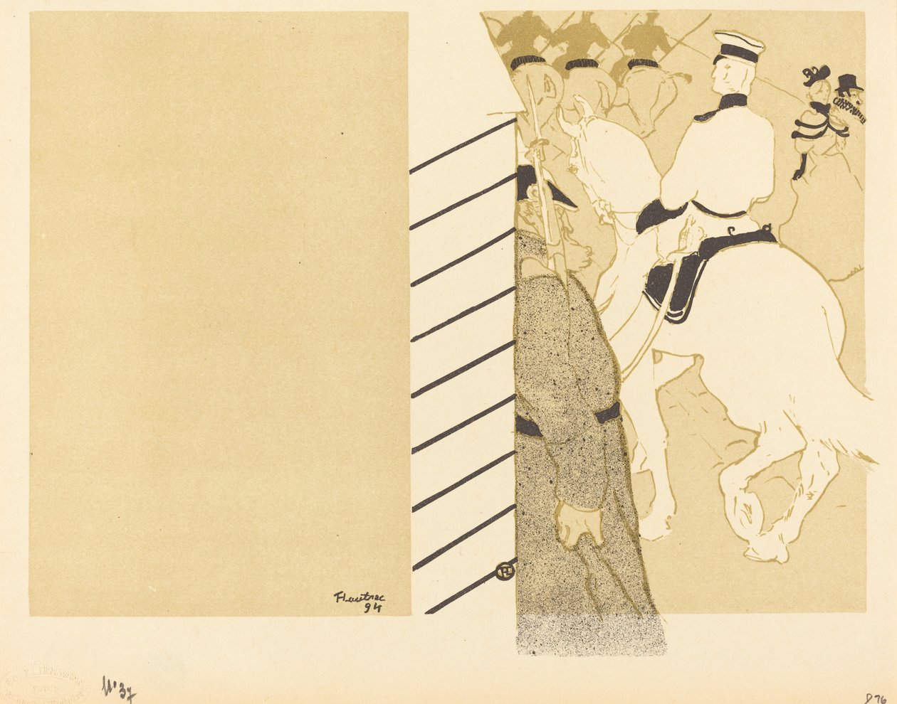 Tysk Babylon Babylon i Tyskland, 1894. av Henri de Toulouse Lautrec