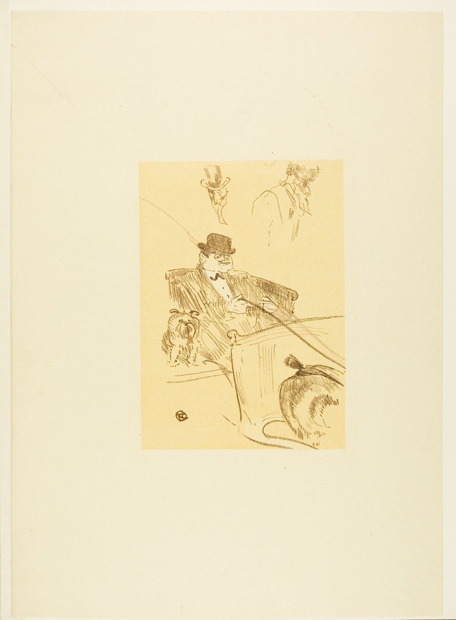 God morgen Mr. Robin av Henri de Toulouse Lautrec