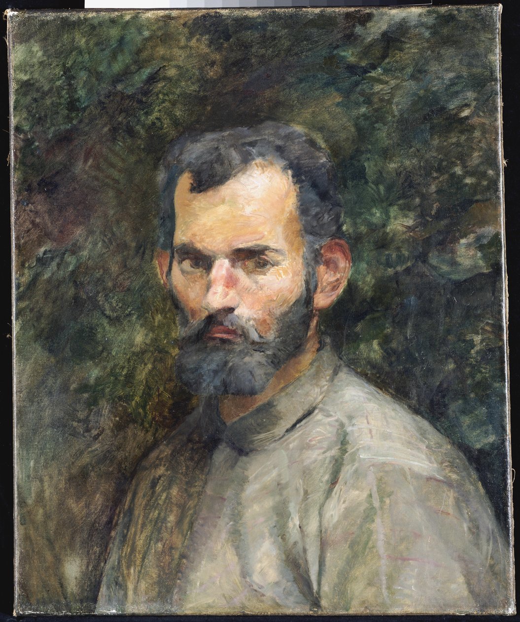 Head of a Man, 1883 av Henri de Toulouse Lautrec