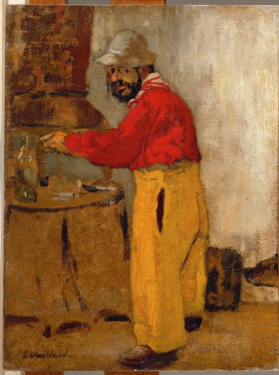 Henri de Toulouse-Lautrec, i Villeneuve sur Yonne, blant Natansons av Henri de Toulouse Lautrec