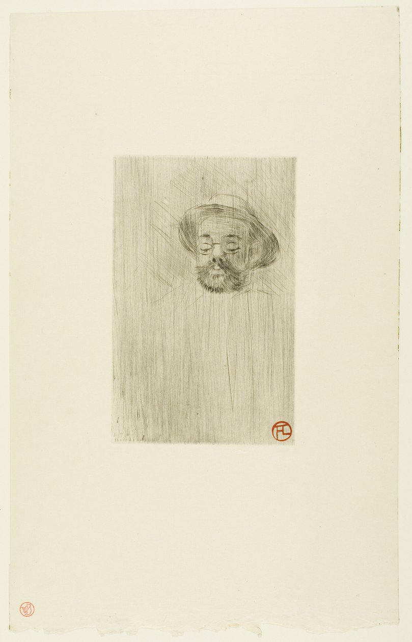 Henry Sum av Henri de Toulouse Lautrec
