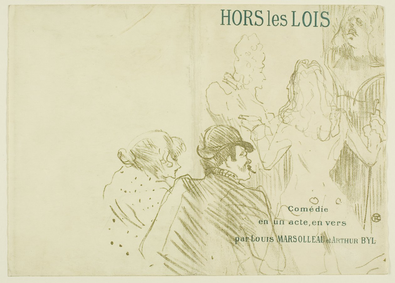 Homage til Moliere av Henri de Toulouse-Lautrec